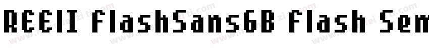 REElI FlashSansGB Flash SemiBold字体转换